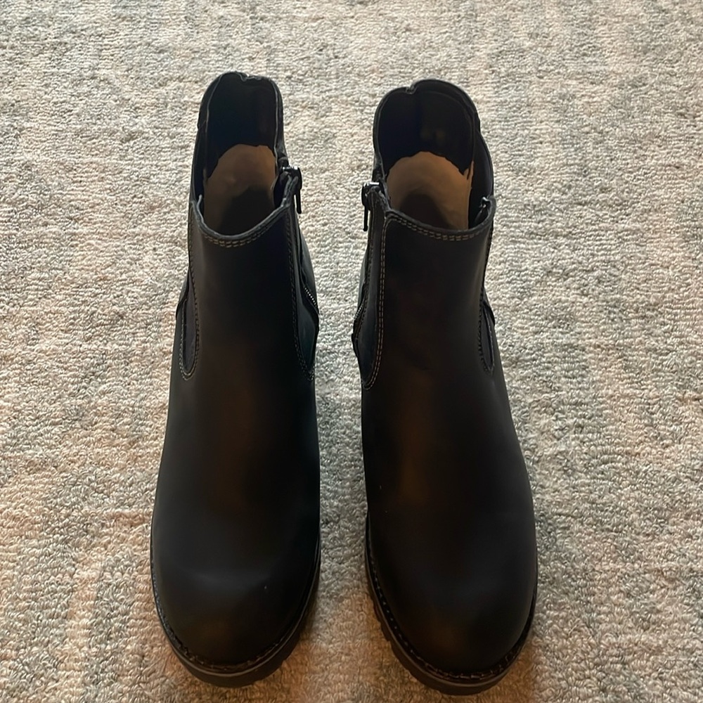 Bos & Co Mercy Wool Leather Boot